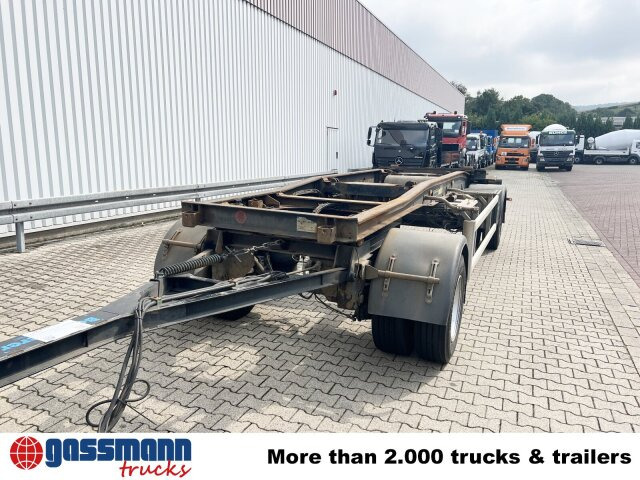 Multilift/ Būvgružu konteinera piekabe Hüffermann HSA 18.65 Schlittenabroller: foto 6 Multilift/ Būvgružu konteinera piekabe Hüffermann HSA 18.65 Schlittenabroller: foto 6