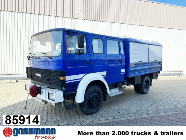 Iveco 120-23 AW 4x4 Doka, V8-Motor, Gerätewagen, - Ugunsdzēsēju mašīna: foto 1 Iveco 120-23 AW 4x4 Doka, V8-Motor, Gerätewagen, - Ugunsdzēsēju mašīna: foto 1
