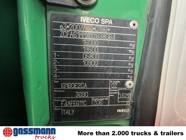 Iveco EuroCargo ML160E28 4x2 mit Kran Hiab XS 088 ES-2 - Kravas automašīna pašizgāzējs, Kravas auto ar manipulatoru: foto 5 Iveco EuroCargo ML160E28 4x2 mit Kran Hiab XS 088 ES-2 - Kravas automašīna pašizgāzējs, Kravas auto ar manipulatoru: foto 5