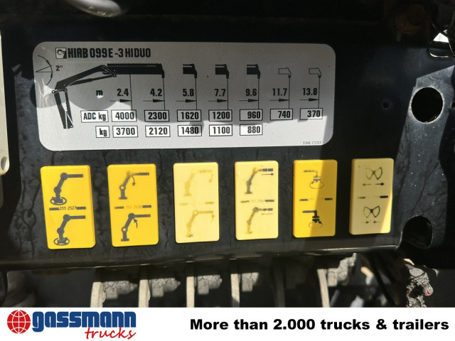 Iveco EuroCargo ML160E28 4x2 mit Kran Hiab XS099E-3 - Kravas automašīna pašizgāzējs, Kravas auto ar manipulatoru: foto 4 Iveco EuroCargo ML160E28 4x2 mit Kran Hiab XS099E-3 - Kravas automašīna pašizgāzējs, Kravas auto ar manipulatoru: foto 4