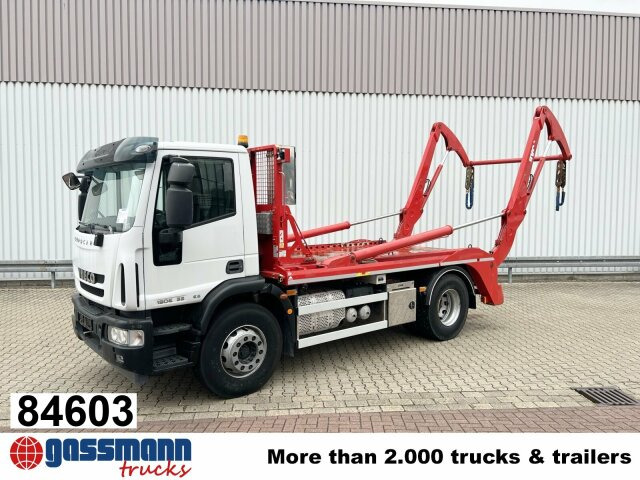Iveco EuroCargo ML190EL32 4x2, Funk - Būvgružu konteineru vedējs: foto 1 Iveco EuroCargo ML190EL32 4x2, Funk - Būvgružu konteineru vedējs: foto 1