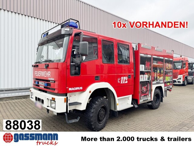 Iveco FF 100 EW 4x4 Doka, LF 8/12, Euro Fire - Ātrās palīdzības mašīna: foto 1 Iveco FF 100 EW 4x4 Doka, LF 8/12, Euro Fire - Ātrās palīdzības mašīna: foto 1