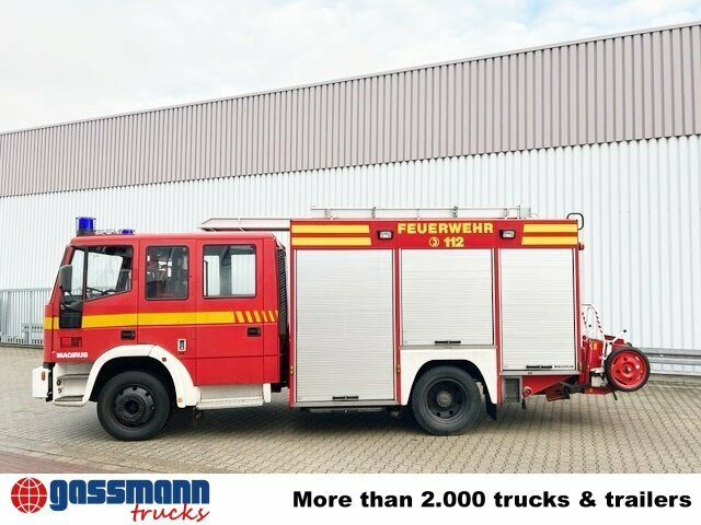Ugunsdzēsēju mašīna Iveco FF 150 E 27 4x2 Doka, Euro Fire, TLF, Feuerwehr,: foto 14