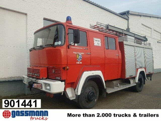 Iveco FM 170 D 11 FA LF 16 TS 4x4, Feuerwehr - Ugunsdzēsēju mašīna: foto 1 Iveco FM 170 D 11 FA LF 16 TS 4x4, Feuerwehr - Ugunsdzēsēju mašīna: foto 1