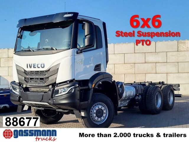 Iveco T-Way 360 6x6, Nebenantrieb - Šasija kravas automašīna: foto 1 Iveco T-Way 360 6x6, Nebenantrieb - Šasija kravas automašīna: foto 1