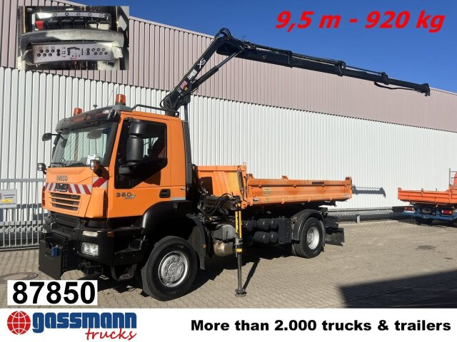 Iveco Trakker AD190T36WP 4x4, Widi-Platte, - Kravas automašīna pašizgāzējs, Kravas auto ar manipulatoru: foto 1 Iveco Trakker AD190T36WP 4x4, Widi-Platte, - Kravas automašīna pašizgāzējs, Kravas auto ar manipulatoru: foto 1