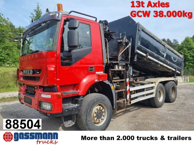 Iveco Trakker AD380T41W 6x6, Bordmatik beidseitig, - Kravas automašīna pašizgāzējs, Kravas auto ar manipulatoru: foto 1 Iveco Trakker AD380T41W 6x6, Bordmatik beidseitig, - Kravas automašīna pašizgāzējs, Kravas auto ar manipulatoru: foto 1