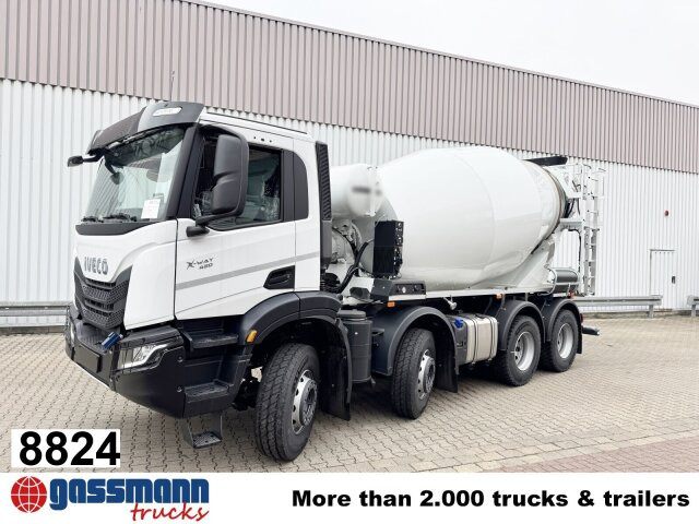 Iveco X-Way AD360X42BZ 8x4, Karrena 9/10m³ - Betonvedējs: foto 1 Iveco X-Way AD360X42BZ 8x4, Karrena 9/10m³ - Betonvedējs: foto 1