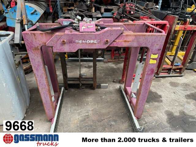 KM 312-V-1100 Palettenzange - Satvērējs - Celtniecības tehnika: foto 1 KM 312-V-1100 Palettenzange - Satvērējs - Celtniecības tehnika: foto 1