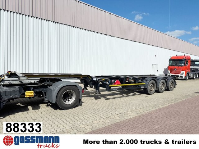 Kögel Port 45 Simplex, Container-Chassis, - Puspiekabe noņemamā virsbūve/ Konteineru vedējs: foto 1 Kögel Port 45 Simplex, Container-Chassis, - Puspiekabe noņemamā virsbūve/ Konteineru vedējs: foto 1