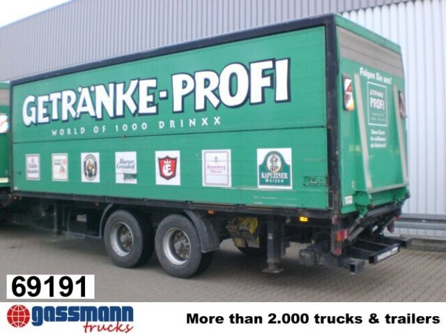 Kögel ZFHB 18, Böse Getränkekoffer, BÄR LBW - Piekabe slēgtā virsbūve: foto 1 Kögel ZFHB 18, Böse Getränkekoffer, BÄR LBW - Piekabe slēgtā virsbūve: foto 1