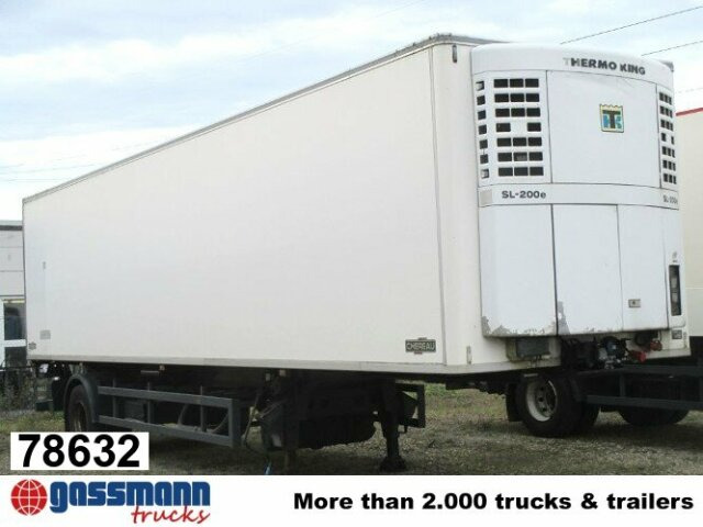 Kögel ZVKA 10 City-Sattel Thermo King SL 200e - Puspiekabe refrižerators: foto 1 Kögel ZVKA 10 City-Sattel Thermo King SL 200e - Puspiekabe refrižerators: foto 1