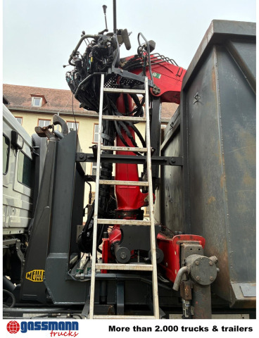 Abrollcontainer mit Kran Palfinger Epsilon E110L - Kravas automašīna, Kravas auto ar manipulatoru: foto 2 Abrollcontainer mit Kran Palfinger Epsilon E110L - Kravas automašīna, Kravas auto ar manipulatoru: foto 2