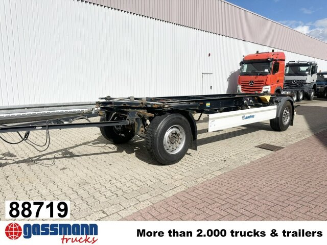 Krone AZW 18 - Piekabe noņemamā virsbūve/ Konteineru vedējs: foto 1 Krone AZW 18 - Piekabe noņemamā virsbūve/ Konteineru vedējs: foto 1