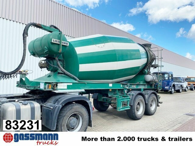 LIEBHERR Betonmischer ca. 10m³, 6x Vorhanden! - Betona maisītājs puspiekabe: foto 1 LIEBHERR Betonmischer ca. 10m³, 6x Vorhanden! - Betona maisītājs puspiekabe: foto 1