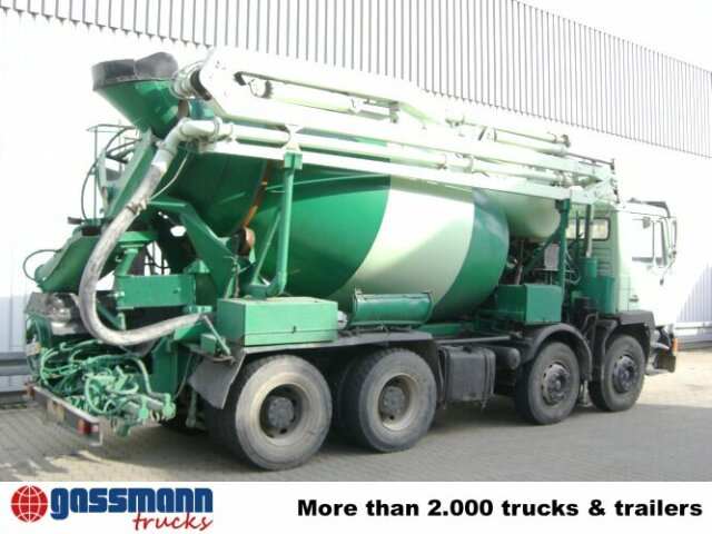 MAN 33.292 8x4 Mischer Stetter 7m³ mit Pumpe - Betona sūknis ar mikseri: foto 5 MAN 33.292 8x4 Mischer Stetter 7m³ mit Pumpe - Betona sūknis ar mikseri: foto 5
