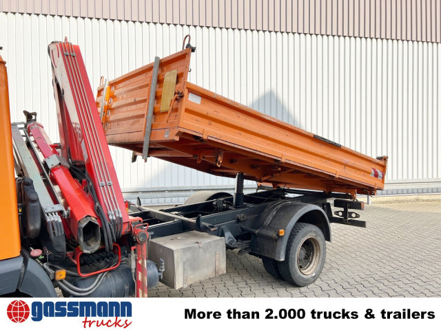 MAN 8.163 4x2 BB mit Kran Fassi F60A.23 - Kravas automašīna pašizgāzējs, Kravas auto ar manipulatoru: foto 2 MAN 8.163 4x2 BB mit Kran Fassi F60A.23 - Kravas automašīna pašizgāzējs, Kravas auto ar manipulatoru: foto 2