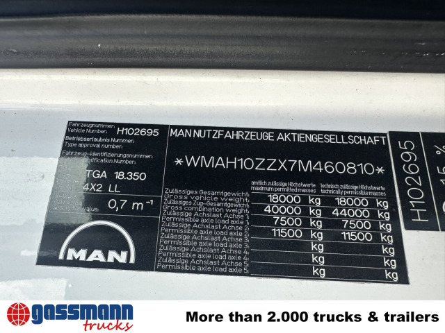 MAN TGA 18.350 4x2 LL, Fahrschulausstattung - Kravas automašīna ar slēgto virsbūvi: foto 2 MAN TGA 18.350 4x2 LL, Fahrschulausstattung - Kravas automašīna ar slēgto virsbūvi: foto 2