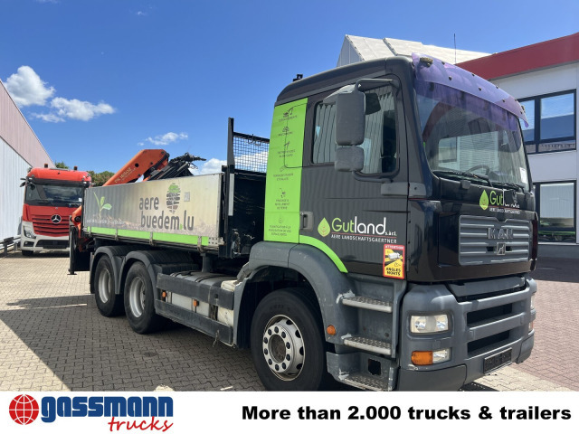 Kravas automašīna pašizgāzējs, Kravas auto ar manipulatoru MAN TGA 26.363 6x4 BB, 2-S-Alukipper: foto 8 Kravas automašīna pašizgāzējs, Kravas auto ar manipulatoru MAN TGA 26.363 6x4 BB, 2-S-Alukipper: foto 8