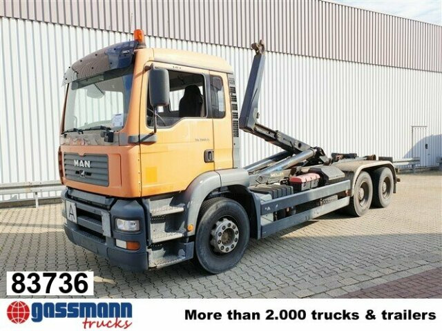 MAN TGA 26.363 FDC 6x4 BB - Pacēlājs ar āķi: foto 1 MAN TGA 26.363 FDC 6x4 BB - Pacēlājs ar āķi: foto 1