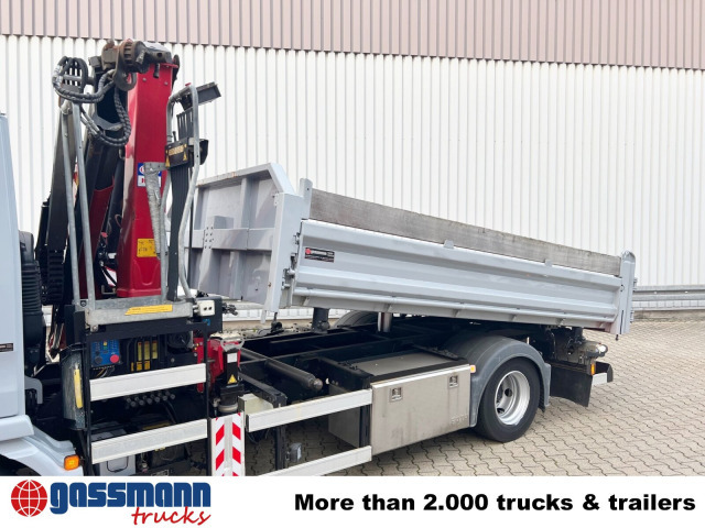 MAN TGL 12.180 4X2 BL mit Kran HMF 900-K1 - Kravas automašīna pašizgāzējs, Kravas auto ar manipulatoru: foto 2 MAN TGL 12.180 4X2 BL mit Kran HMF 900-K1 - Kravas automašīna pašizgāzējs, Kravas auto ar manipulatoru: foto 2