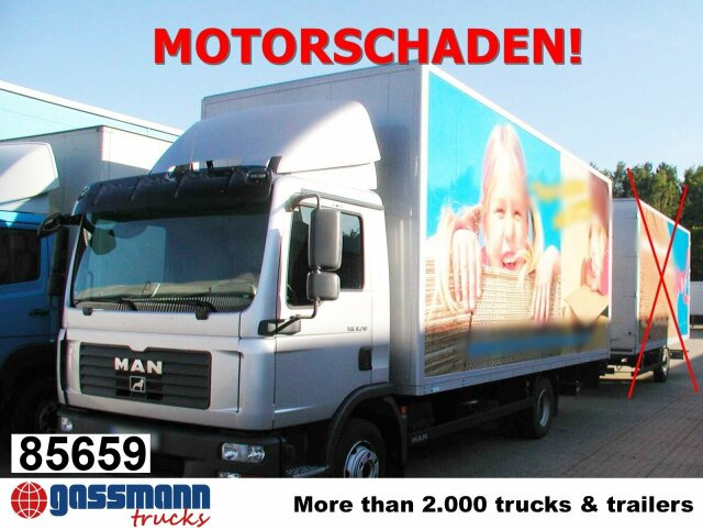 MAN TGL 8.210 4X2 BL mit LBW MBB, MOTORSCHADEN! - Kravas automašīna ar slēgto virsbūvi: foto 1 MAN TGL 8.210 4X2 BL mit LBW MBB, MOTORSCHADEN! - Kravas automašīna ar slēgto virsbūvi: foto 1