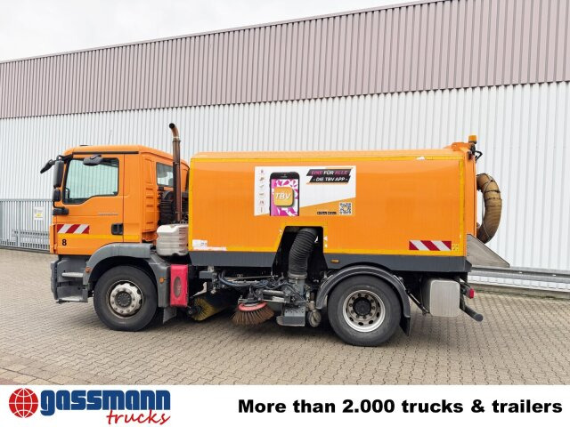 MAN TGM 18.250 4X2 BB, Kehrmaschine Brock SL200/2 - Ielu tīrīšanas mašīna: foto 2 MAN TGM 18.250 4X2 BB, Kehrmaschine Brock SL200/2 - Ielu tīrīšanas mašīna: foto 2
