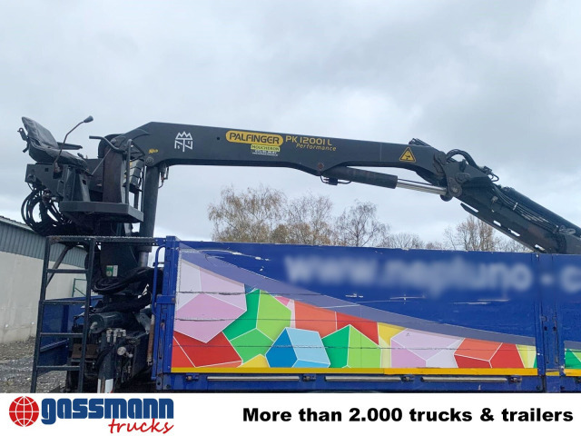 MAN TGM 18.290 4x2 BL, Heckkran Palfinger PK12001L, - Bortu kravas automašīna/ Platforma, Kravas auto ar manipulatoru: foto 5 MAN TGM 18.290 4x2 BL, Heckkran Palfinger PK12001L, - Bortu kravas automašīna/ Platforma, Kravas auto ar manipulatoru: foto 5