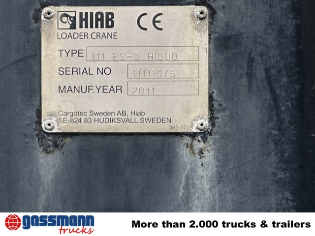 MAN TGM 18.290 4x2 LL, EEV, Kran Hiab XS 111 ES-3 - Kravas automašīna pašizgāzējs, Kravas auto ar manipulatoru: foto 2 MAN TGM 18.290 4x2 LL, EEV, Kran Hiab XS 111 ES-3 - Kravas automašīna pašizgāzējs, Kravas auto ar manipulatoru: foto 2