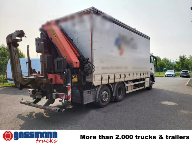 MAN TGS 26.400 6x2-4 LL, Lenk-/Lift, Edscha, - Bortu kravas automašīna/ Platforma, Kravas auto ar manipulatoru: foto 2 MAN TGS 26.400 6x2-4 LL, Lenk-/Lift, Edscha, - Bortu kravas automašīna/ Platforma, Kravas auto ar manipulatoru: foto 2