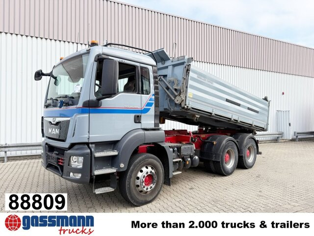 MAN TGS 26.460 6x4 BL, Alu-Bordwände - Kravas automašīna pašizgāzējs: foto 1 MAN TGS 26.460 6x4 BL, Alu-Bordwände - Kravas automašīna pašizgāzējs: foto 1