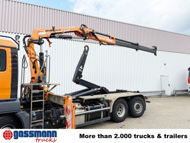 MAN TGS 28.440 6x2-4 BL, Lenk-/Liftachse, Kran Atlas - Pacēlājs ar āķi, Kravas auto ar manipulatoru: foto 2 MAN TGS 28.440 6x2-4 BL, Lenk-/Liftachse, Kran Atlas - Pacēlājs ar āķi, Kravas auto ar manipulatoru: foto 2