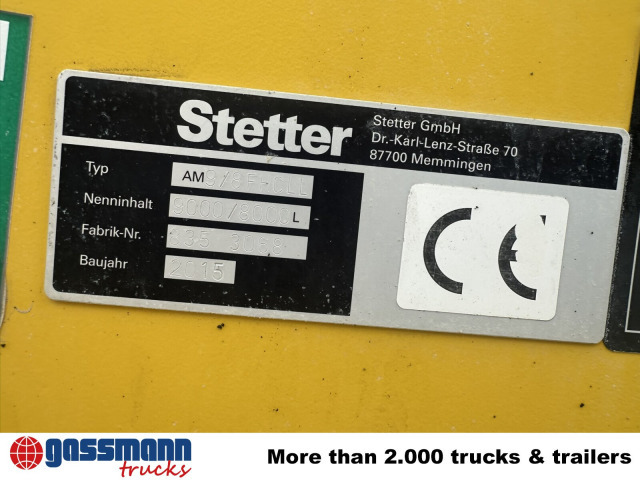 MAN TGS 32.400 8x4 BB, Stetter ca. 9m³ - Betonvedējs: foto 5 MAN TGS 32.400 8x4 BB, Stetter ca. 9m³ - Betonvedējs: foto 5