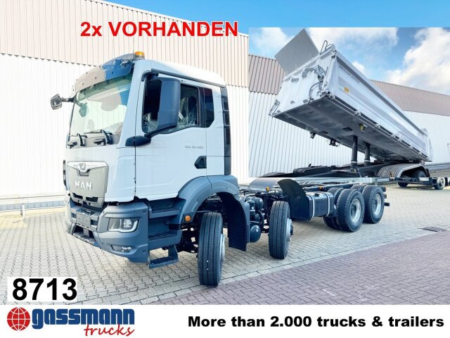 MAN TGS 35.480 8x6H BL CH, HydroDrive, Navi, Meiller - Kravas automašīna pašizgāzējs: foto 1 MAN TGS 35.480 8x6H BL CH, HydroDrive, Navi, Meiller - Kravas automašīna pašizgāzējs: foto 1
