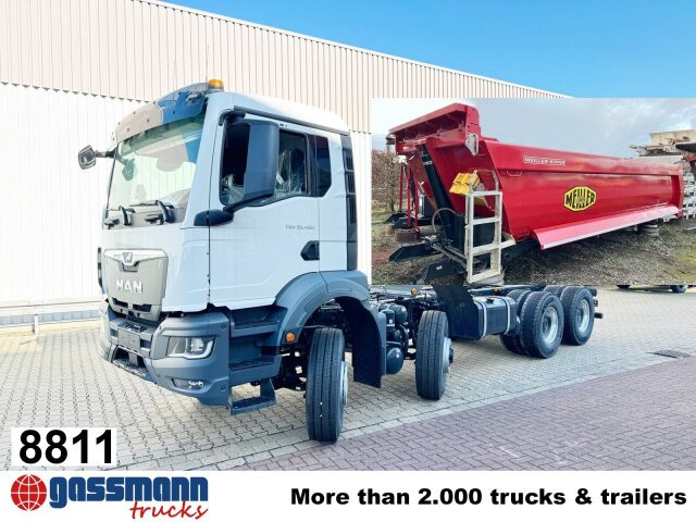 MAN TGS 35.480 8x6H BL CH, HydroDrive, Navi, Meiller - Bezceļu pašizgāzējs: foto 1 MAN TGS 35.480 8x6H BL CH, HydroDrive, Navi, Meiller - Bezceļu pašizgāzējs: foto 1