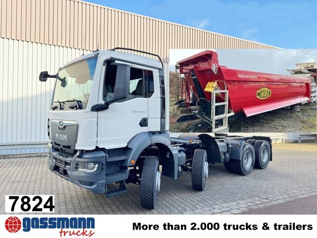 MAN TGS 41.440/480 8x4 BB, 5x VORHANDEN, Meiller - Bezceļu pašizgāzējs: foto 1 MAN TGS 41.440/480 8x4 BB, 5x VORHANDEN, Meiller - Bezceļu pašizgāzējs: foto 1