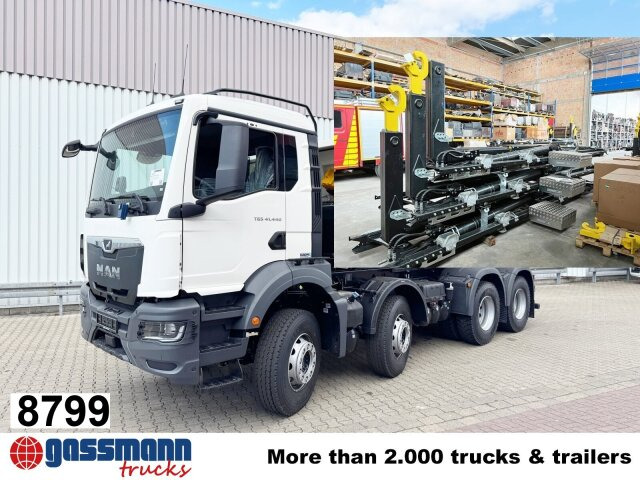 MAN TGS 41.440/480 8x4 BB - Pacēlājs ar āķi: foto 1 MAN TGS 41.440/480 8x4 BB - Pacēlājs ar āķi: foto 1