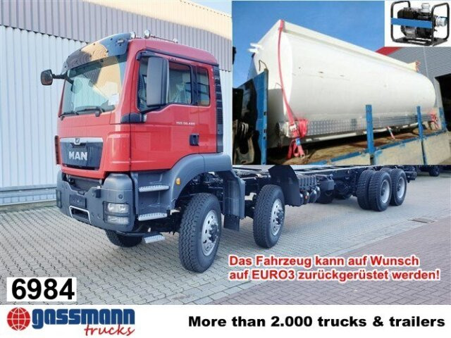 MAN TGS 41.480 8X6 BB, ca. 25.000l mit Separatpumpe - Autocisterna: foto 1 MAN TGS 41.480 8X6 BB, ca. 25.000l mit Separatpumpe - Autocisterna: foto 1