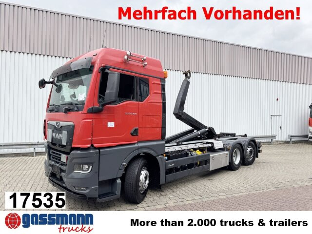 MAN TGX 26.470 6X2-4 BL, VDL 21-S 6200 Abrollkipper - Pacēlājs ar āķi: foto 1 MAN TGX 26.470 6X2-4 BL, VDL 21-S 6200 Abrollkipper - Pacēlājs ar āķi: foto 1