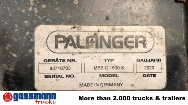 MBB C 1500 S Ladebordwand - Kravas lifts: foto 3 MBB C 1500 S Ladebordwand - Kravas lifts: foto 3