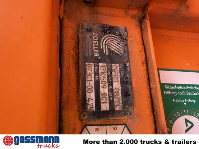 Medium X2c21 mit Zöller Schüttung - Noņemamā virsbūve atkritumiem: foto 2 Medium X2c21 mit Zöller Schüttung - Noņemamā virsbūve atkritumiem: foto 2