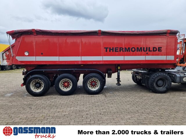 Puspiekabe pašizgāzējs Meierling MSK 24 Voll-Alu Iso-Kastenmulde, ca. 25m³, 2x: foto 13