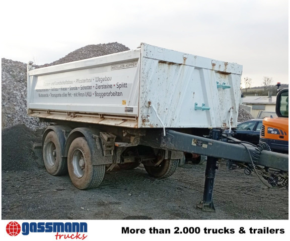 Meiller MZDA 18/21, Stahlbordwände, ca. 11m³ - Piekabe pašizgāzējs: foto 2 Meiller MZDA 18/21, Stahlbordwände, ca. 11m³ - Piekabe pašizgāzējs: foto 2