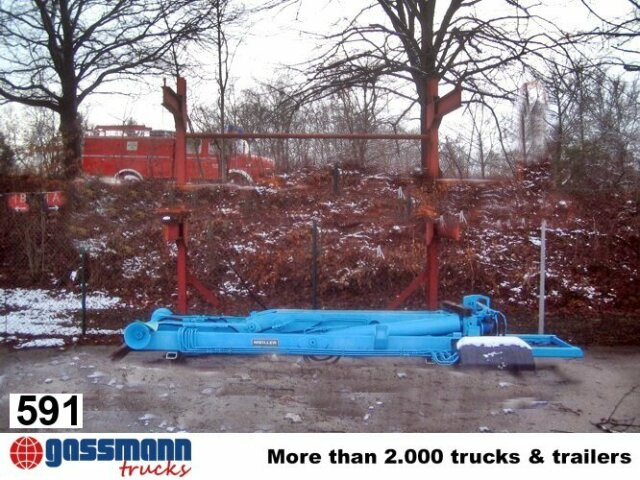 Meiller RK 18.55 Abrollanlage - Būvgružu konteineru/ Pacēlāji ar āķi sistēma: foto 1 Meiller RK 18.55 Abrollanlage - Būvgružu konteineru/ Pacēlāji ar āķi sistēma: foto 1