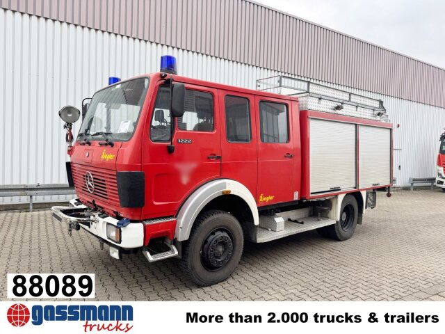 Mercedes-Benz 1222 AF 4x4 Doka, LF 16 TS - Ātrās palīdzības mašīna: foto 1 Mercedes-Benz 1222 AF 4x4 Doka, LF 16 TS - Ātrās palīdzības mašīna: foto 1