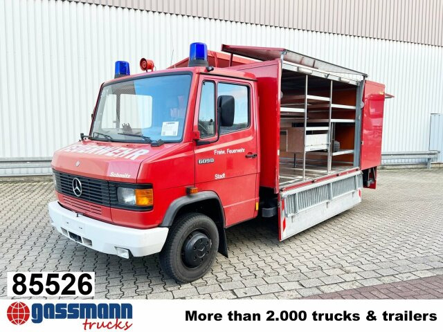 Mercedes-Benz 609 D 4x2, Feuerwehr Gerätewagen - Ugunsdzēsēju mašīna: foto 1 Mercedes-Benz 609 D 4x2, Feuerwehr Gerätewagen - Ugunsdzēsēju mašīna: foto 1