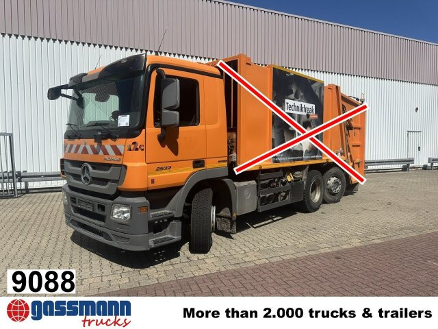 Mercedes-Benz Actros 2532/41 L 6x2, EEV, Lenkachse - Šasija kravas automašīna: foto 1 Mercedes-Benz Actros 2532/41 L 6x2, EEV, Lenkachse - Šasija kravas automašīna: foto 1