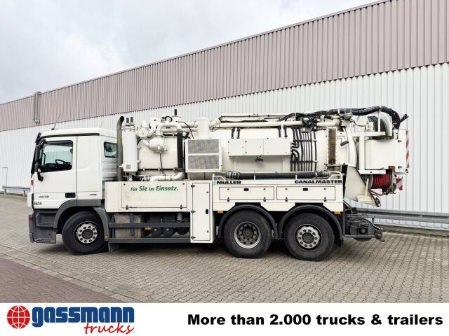 Mercedes-Benz Actros 2536 L 6x2, Müller Saug- und Spülwagen - Ielu tīrīšanas mašīna: foto 5 Mercedes-Benz Actros 2536 L 6x2, Müller Saug- und Spülwagen - Ielu tīrīšanas mašīna: foto 5