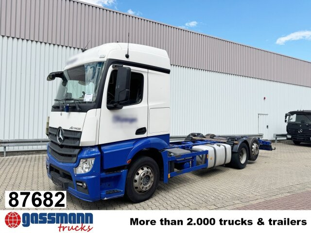 Mercedes-Benz Actros 2540 L 6x2, Retarder, Liftachse, - Šasija kravas automašīna: foto 1 Mercedes-Benz Actros 2540 L 6x2, Retarder, Liftachse, - Šasija kravas automašīna: foto 1