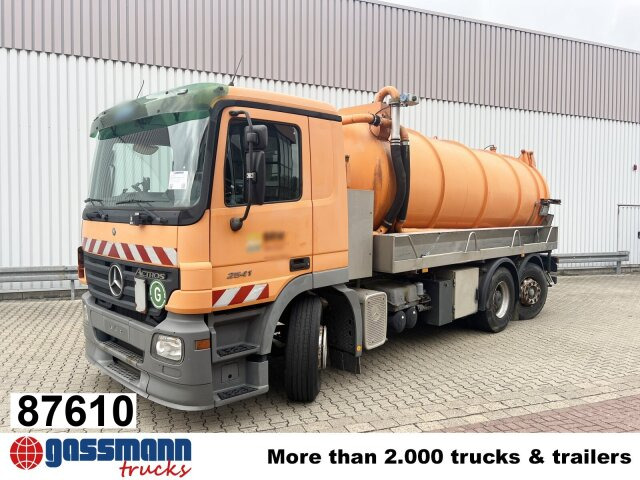 Mercedes-Benz Actros 2541 L 6x2, Lenkachse, Küller Saug- und - Ielu tīrīšanas mašīna: foto 1 Mercedes-Benz Actros 2541 L 6x2, Lenkachse, Küller Saug- und - Ielu tīrīšanas mašīna: foto 1